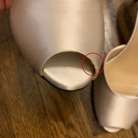 FINAL REDUCTION ‼️ New 🤍 La Perla Zanotti Peep Toe Mule 9 - Picture 12 of 15